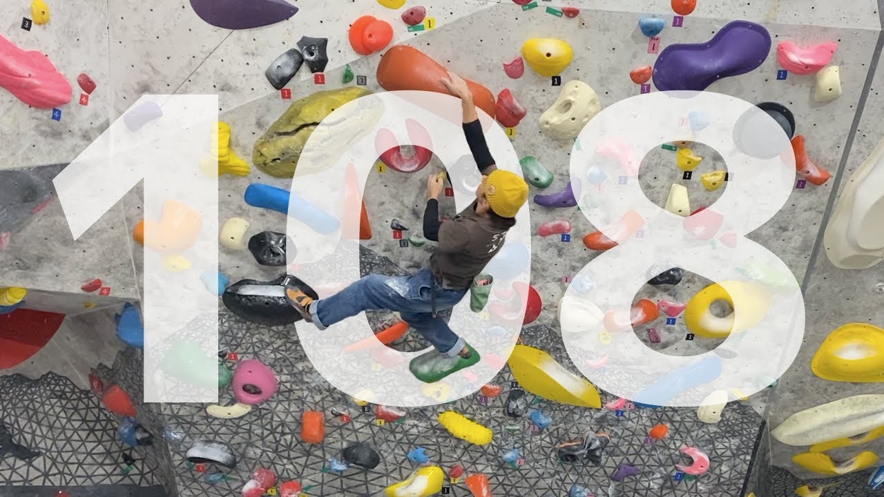 年末だけに108手トラバースを作った！【ガレーラVlog】