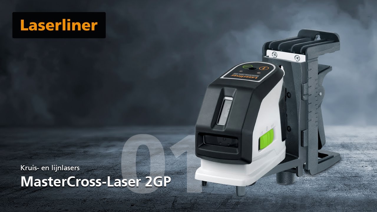 Groene kruislijnlaser - Laserliner - MasterCross-Laser 2GP - 031.390A