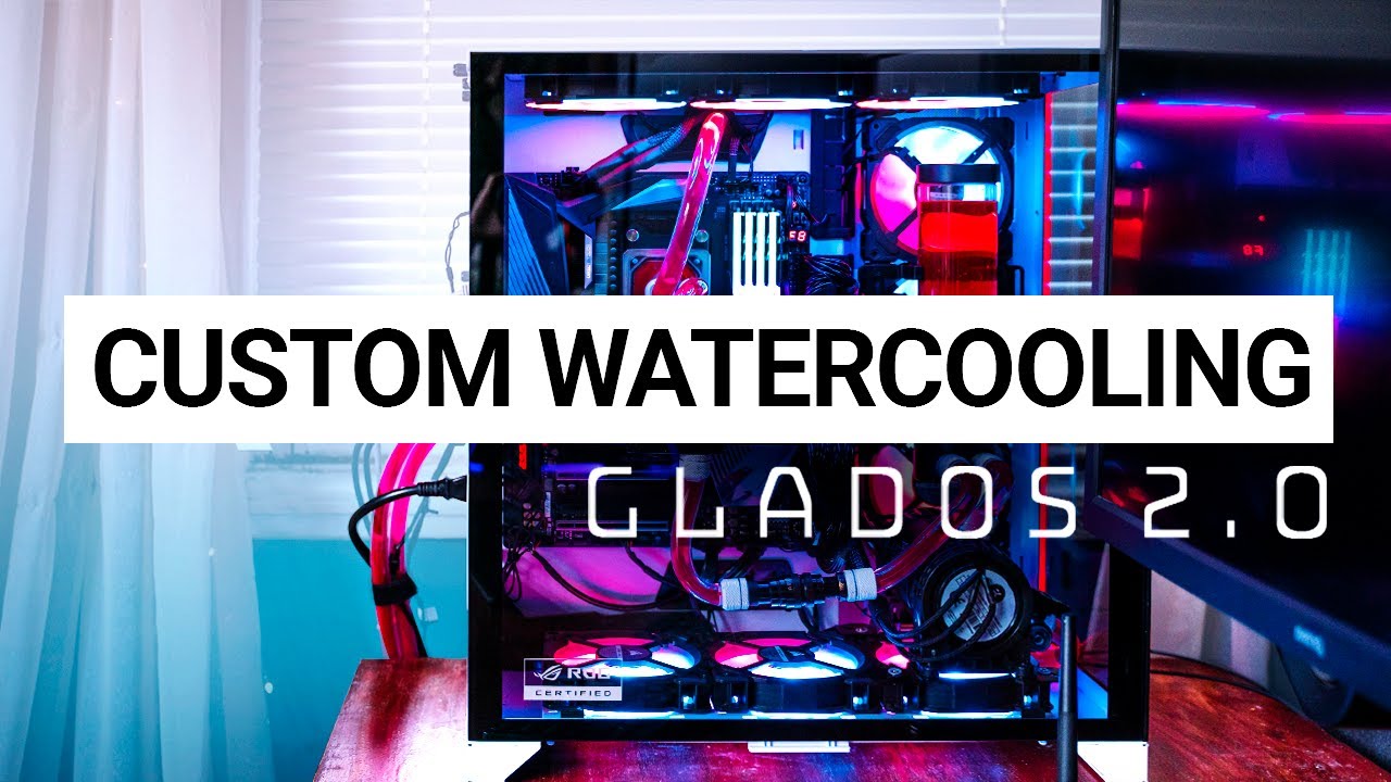 Custom Watercooling Lian Li O11 Dynamic XL with a MO-RA3 420 Pro Radiator - Time lapse - GLaDOS 2.0