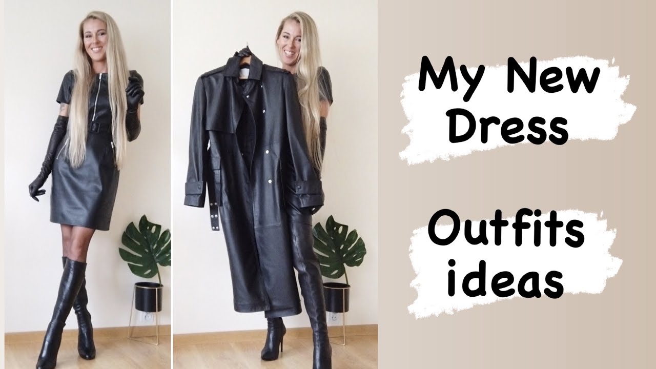 1 DRESS 10 OUTFITS IDEAS How to style your dress Fall 2021
