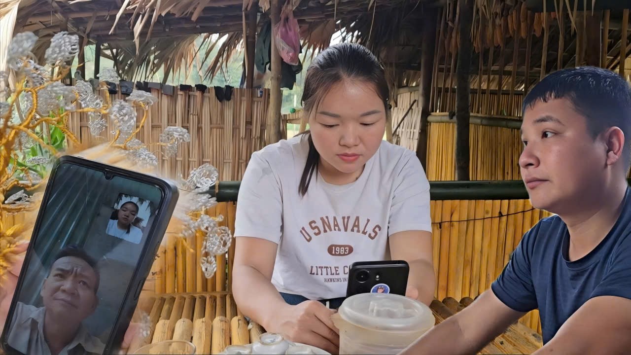 When Hang called to ask him about her past, her father seemed worried.