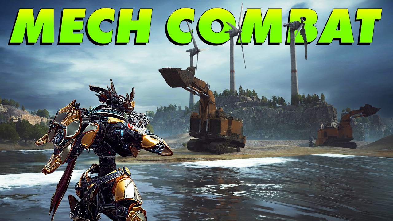 This Mech Combat Game Has Full Building DESTRUCTION