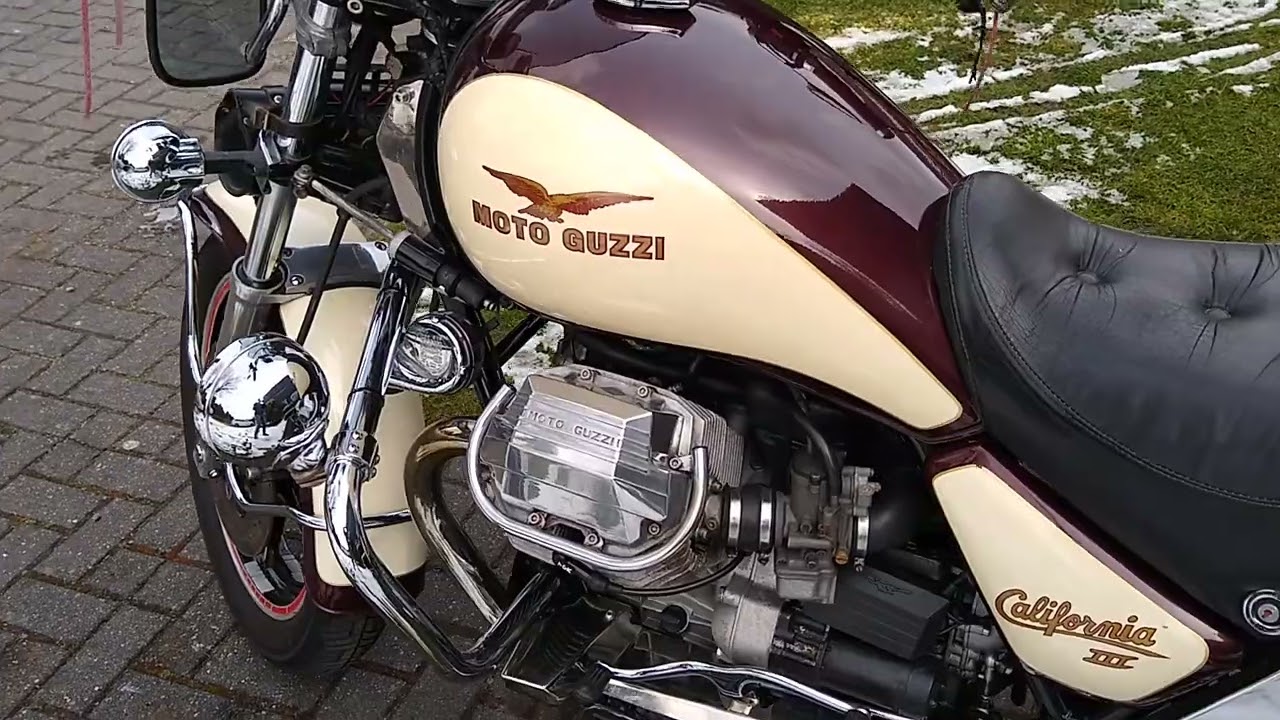 The sound of Moto Guzzi California lll 1 april 2022