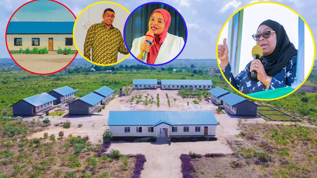  RAIS SAMIA  ALETA FURAHA KWA WANANCHI WA DONDWE MKURANGA...... SHULE MPYA YA SEKONDARI YAJENGWA .