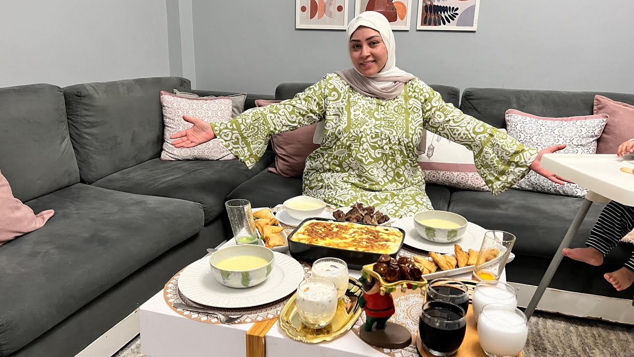اول روتين رمضاني معاكم ❤️ غيبت كتير متخيلتش يحصل كده🥺 ديكور وتنسيقات جديدة 🫶