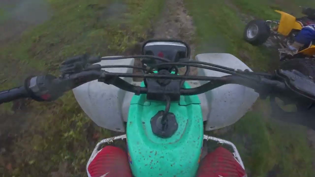 ROULER EN 200 BLASTER SOUS LA PLUIE... Mauvaise idée?