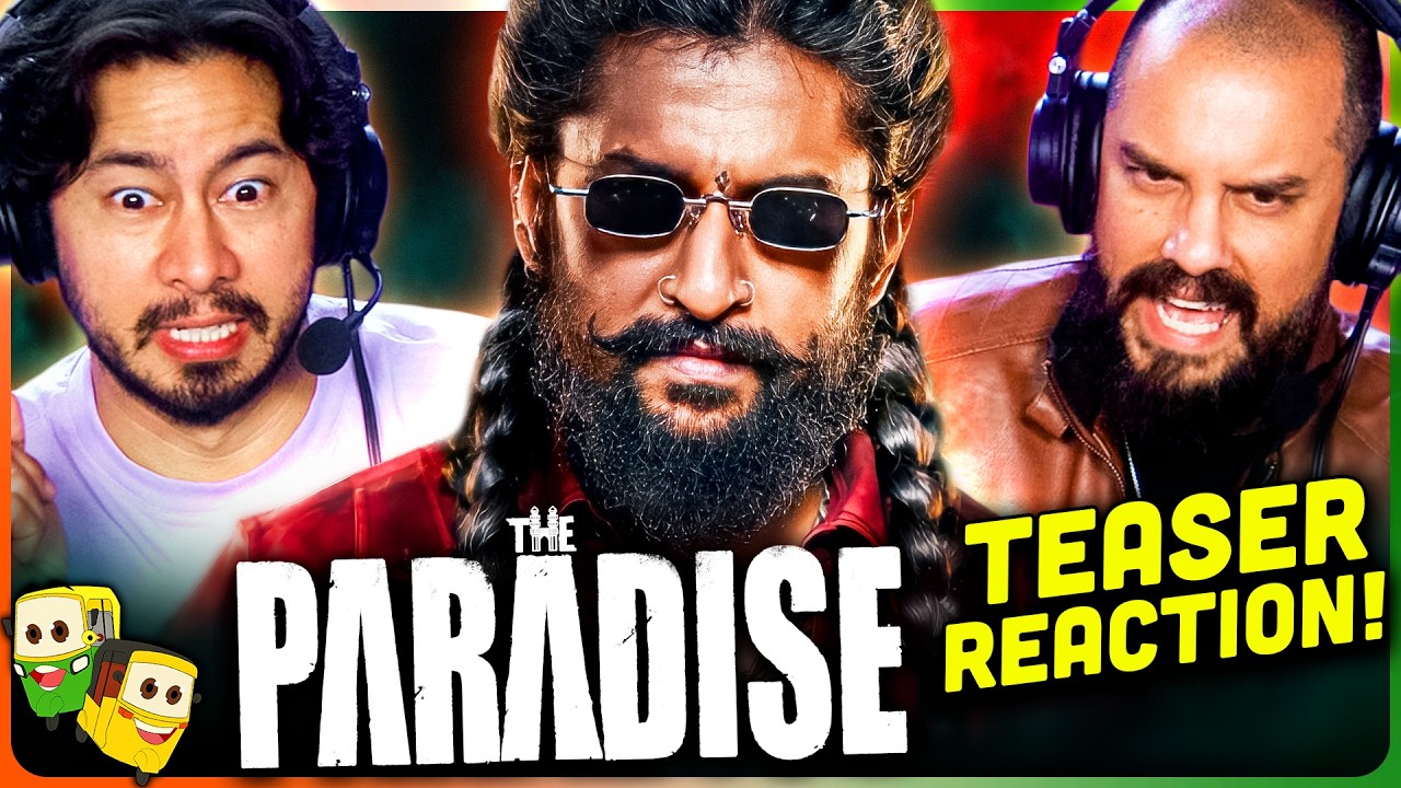 Реакция на тизер THE PARADISE! | Нани | Рагхав Джуял | Мохан Бабу