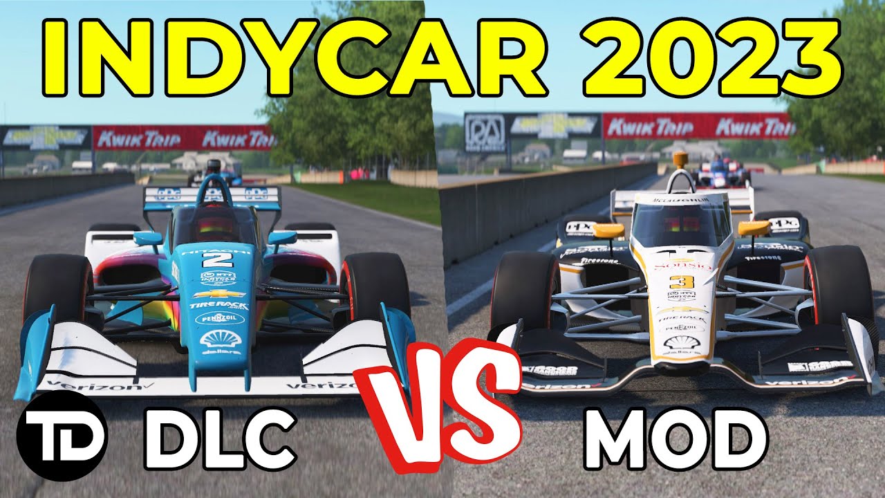 INDYCAR Automobilista 2 Shootout: DLC (F-USA 2023) vs Mod (INDYCAR IR18 2023) - Which Is Better?