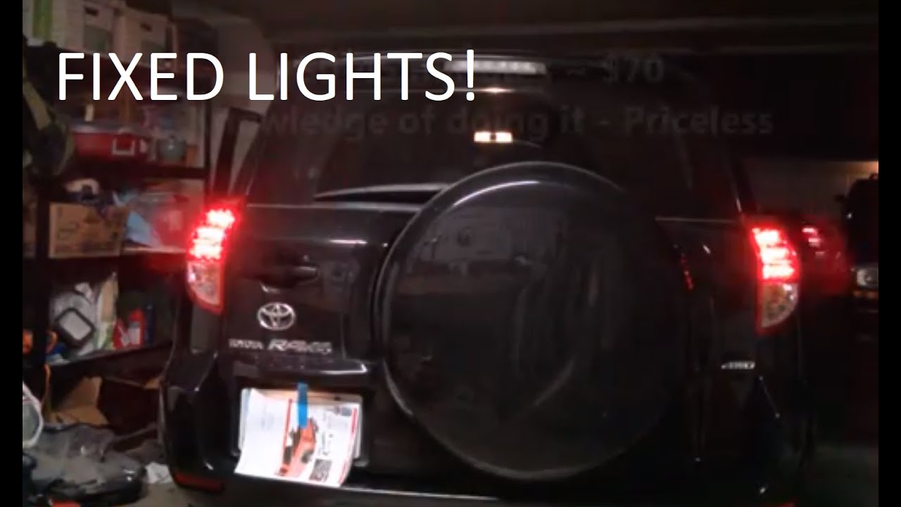 Yes you can replace your break lights on a 2006 - 2013 Toyota Rav4