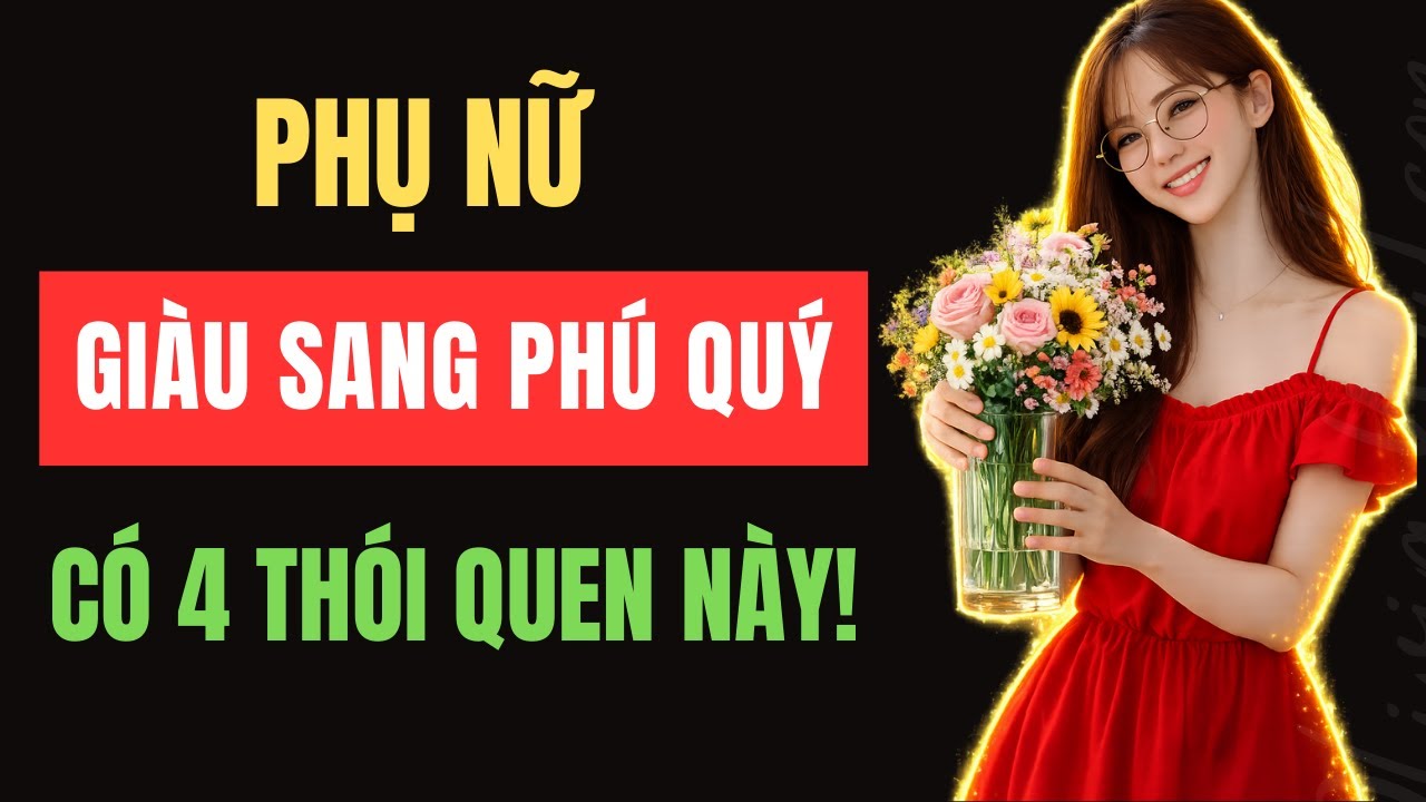 Phụ Nữ Có 4 Thói Quen Này Thường Có Vận Mệnh Cực Kỳ Hiển Vinh | Thục Nữ
