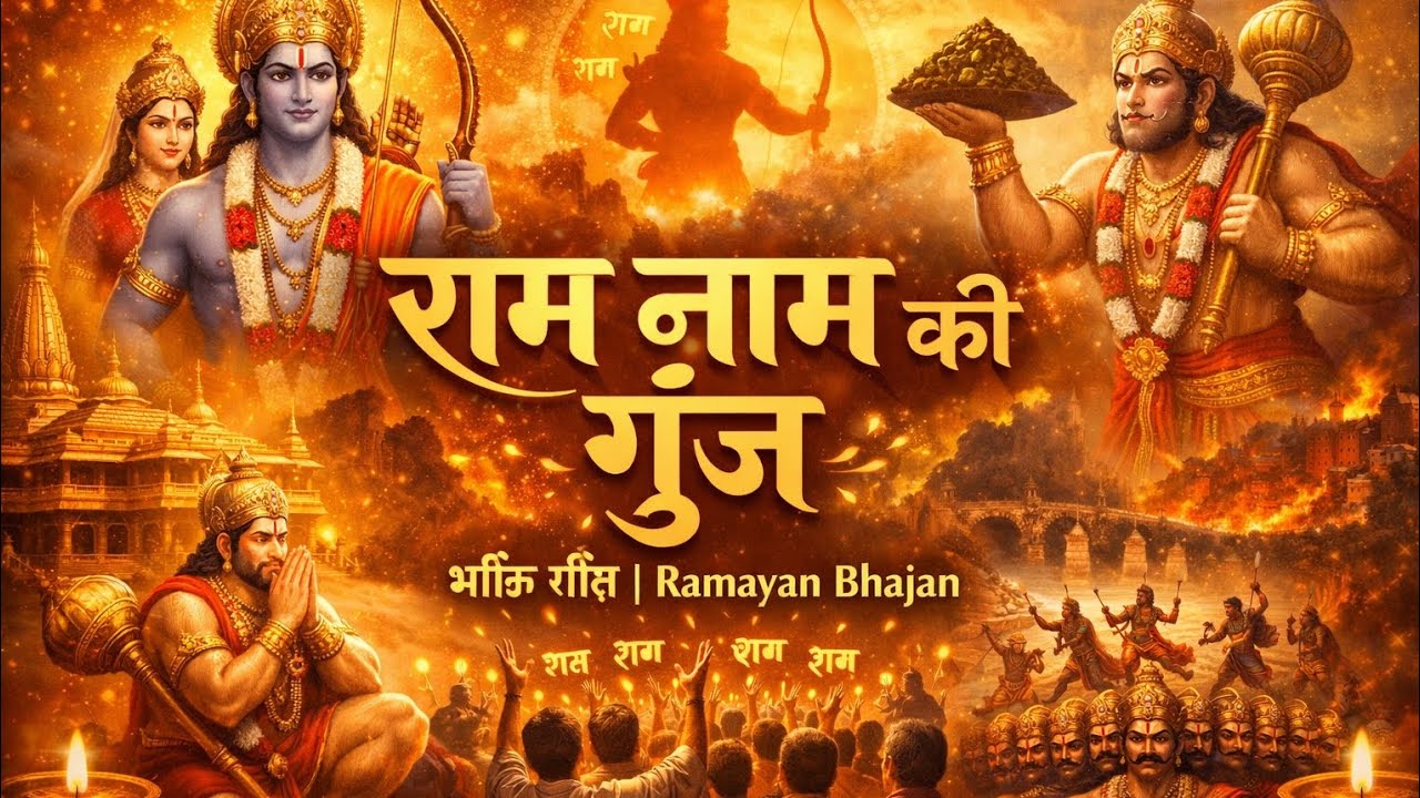 राम नाम की गूंज | Ramayan Bhajan | श्रीराम भक्ति गीत | New Ram Bhajan 2026#bhaktisong 