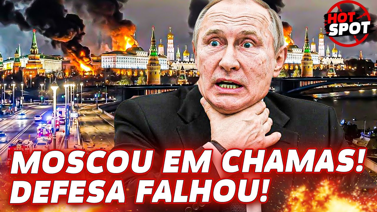 💥 Ataque BRUTAL! Moscou em CHAMAS! Defesa falhou! Elite militar afundada! | Ponto Quente