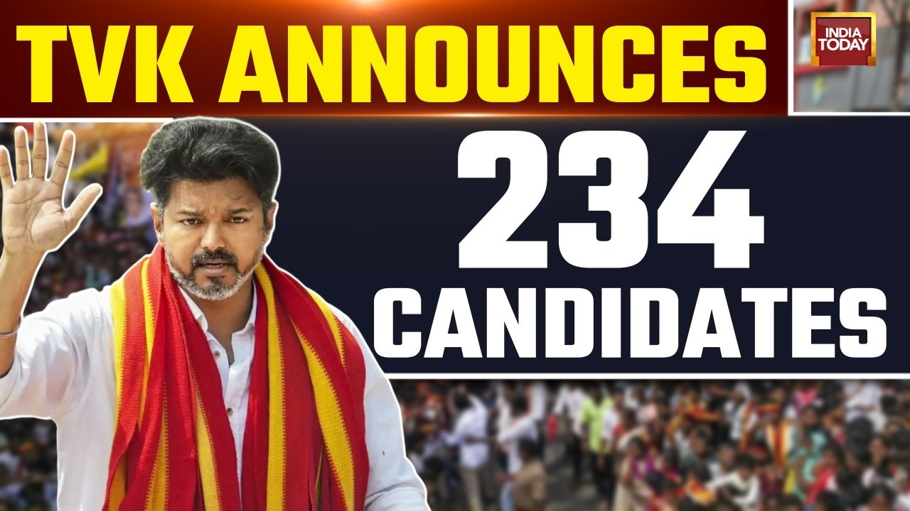 Thalapathy Vijay Speech: Vijay To Contest 2 Seats, Calls TN Polls Direct Fight Between TVK And DMK
