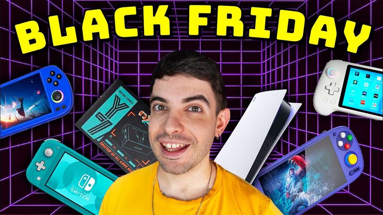 Promoções de Black Friday de Game Sticks, Portáteis e Consoles!