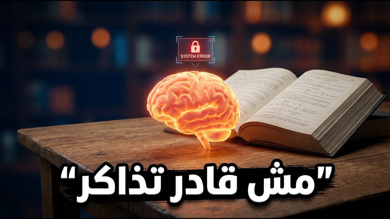دماغك بيخونك وقت المذاكرة (مش كسل)