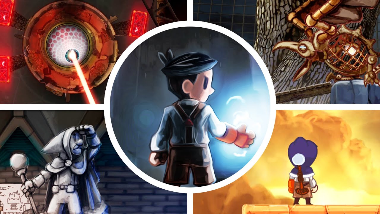 Teslagrad - All Bosses [No Damage + Secret Ending]