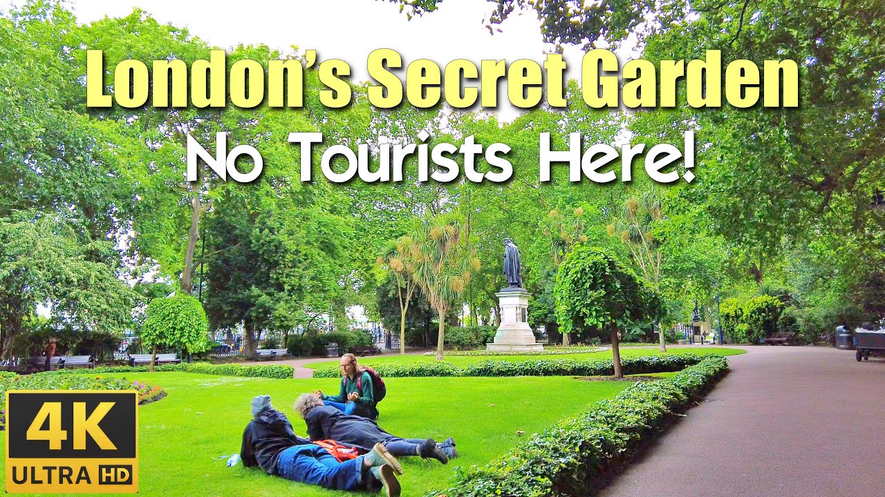 📍 London Walking Tour | Hidden Whitehall Gardens in Westminster&hellip; But No One Notices! 🤫🇬🇧