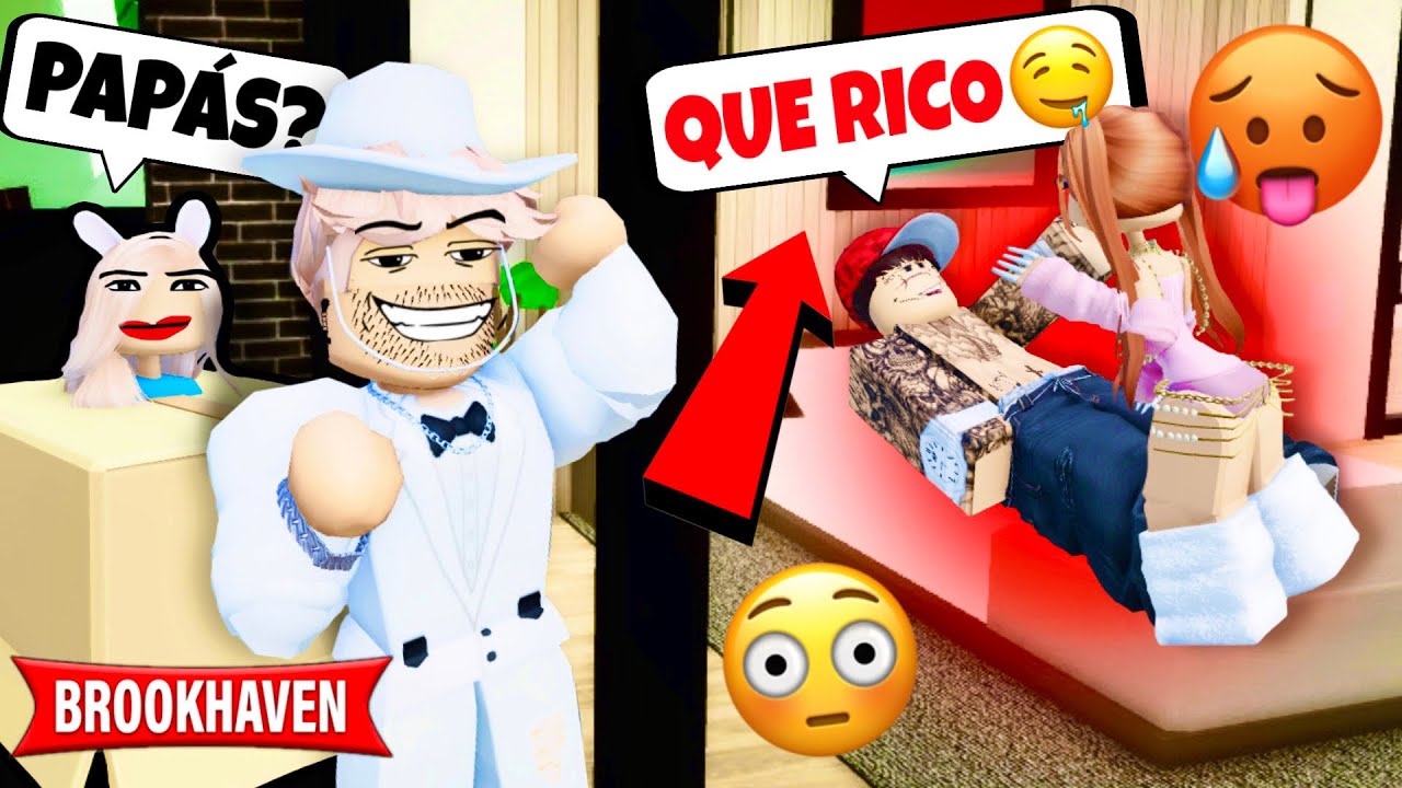 ESPIANDO PAREJAS TURBIAS 🤣🔥 EN BROOKHAVEN