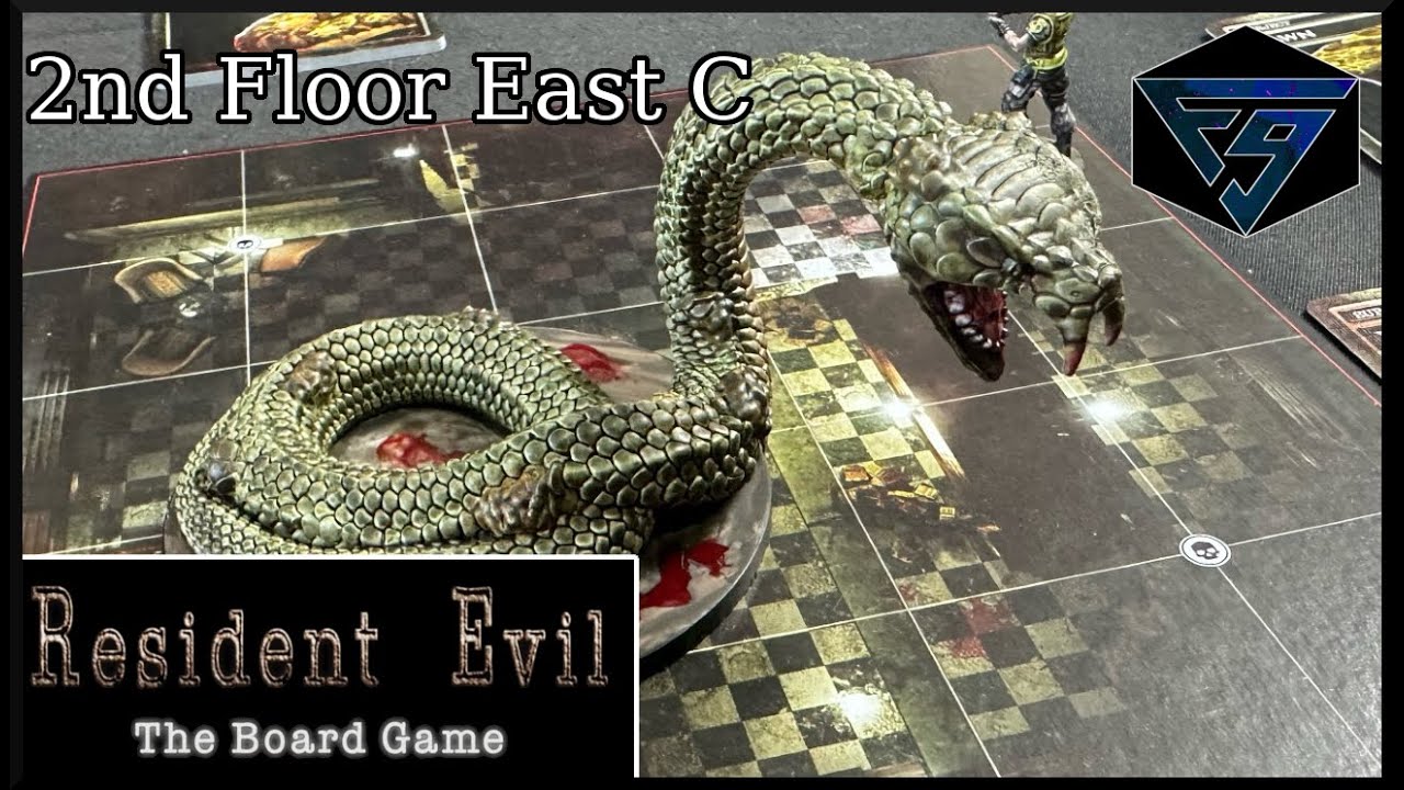 Resident Evil The Board Game - Solo Campaign - 2nd Floor East C