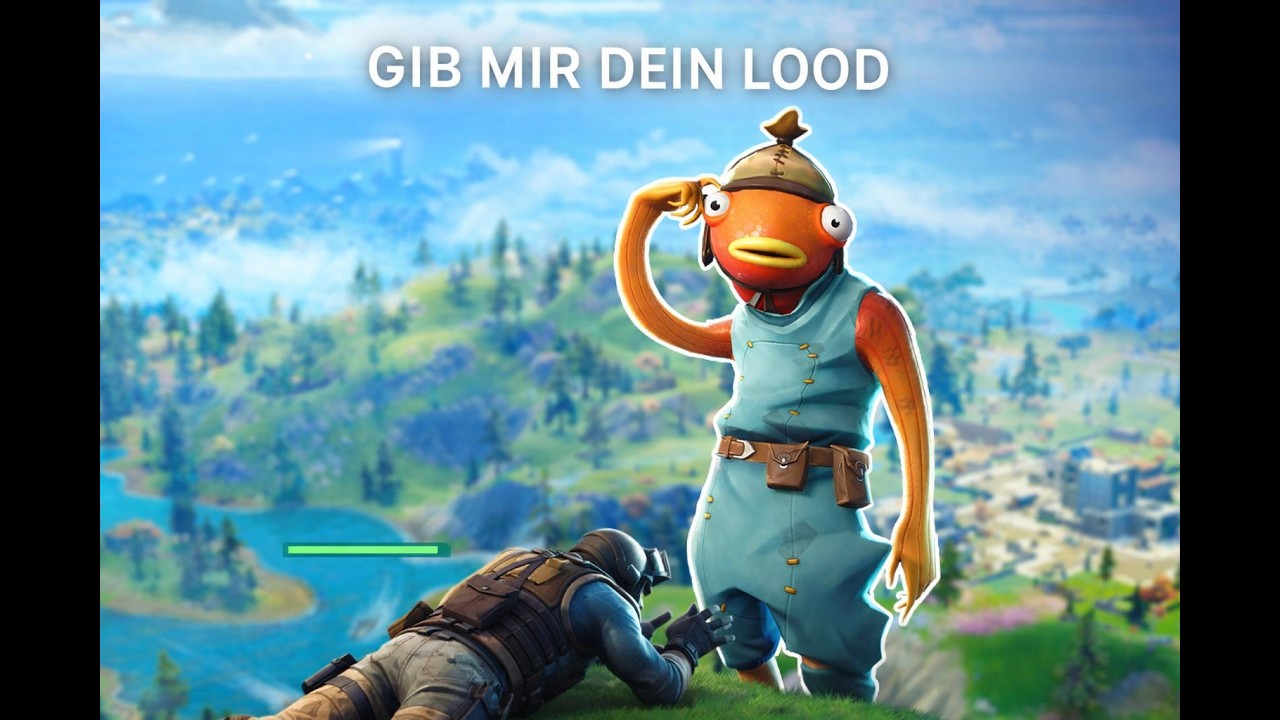 Solo Runde nur Lood aufheben von Gegnern das ist passiert [Fortnite]