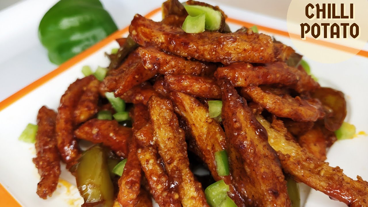 CRISPY CHILLI POTATO || WITHOUT ONION AND GARLIC || SHRISTY CHATURVEDI