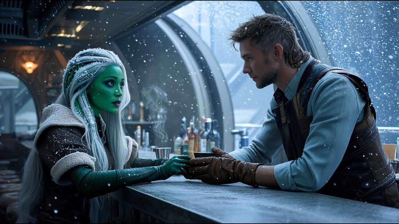 He Bought the Alien Woman a Hot Drink—Not Knowing She Was a Billionaire Desperate for Heir | Sci-Fi
