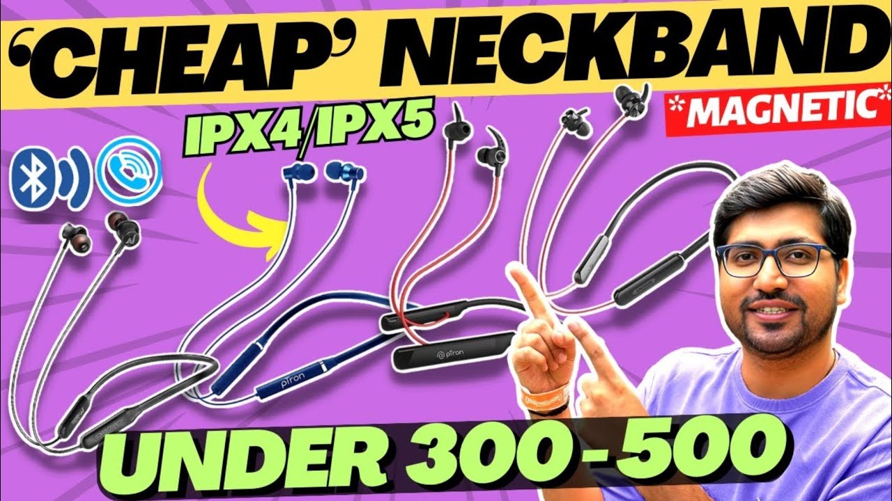 🔥Best Neckband Under 500/Best Bluetooth Earphones Under 500 In 2024...