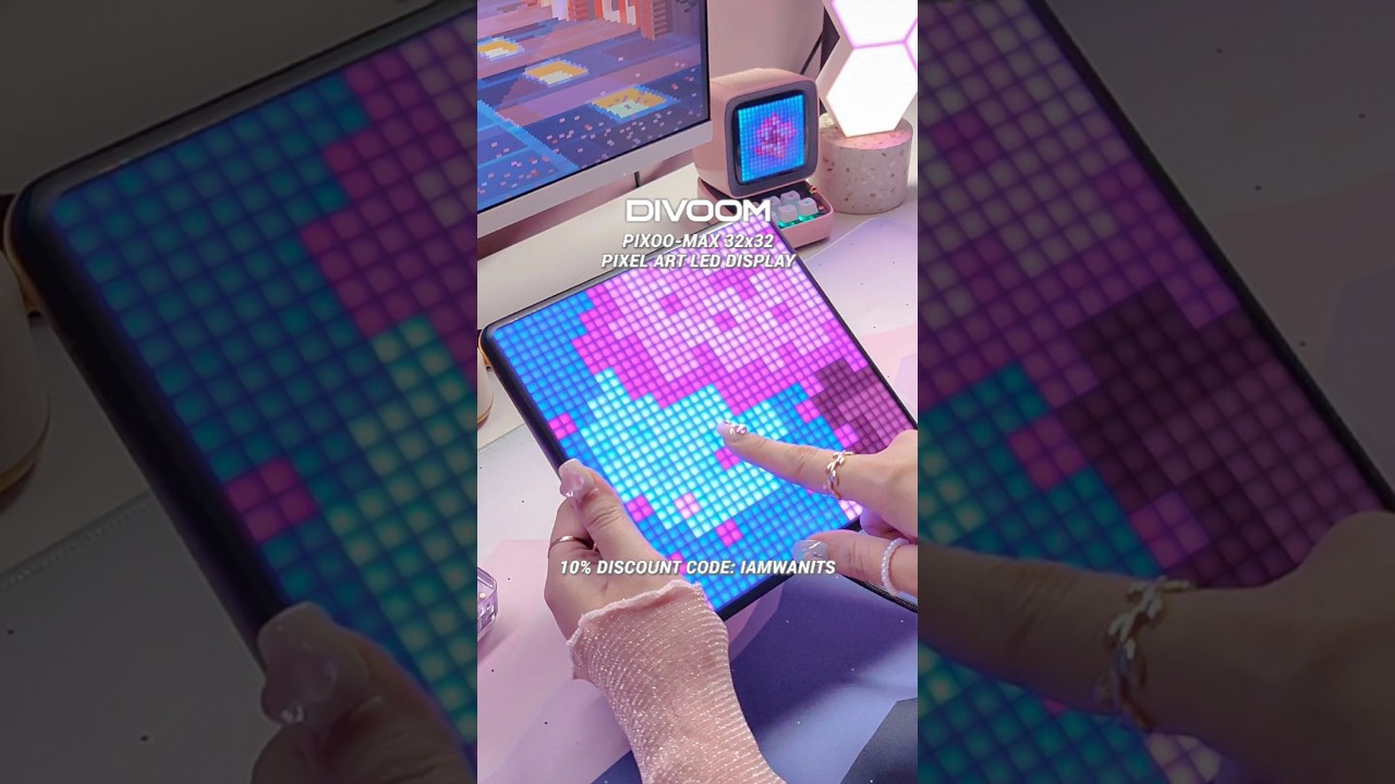 Amazing display! Divoom Pixoo LED Pixel Arts