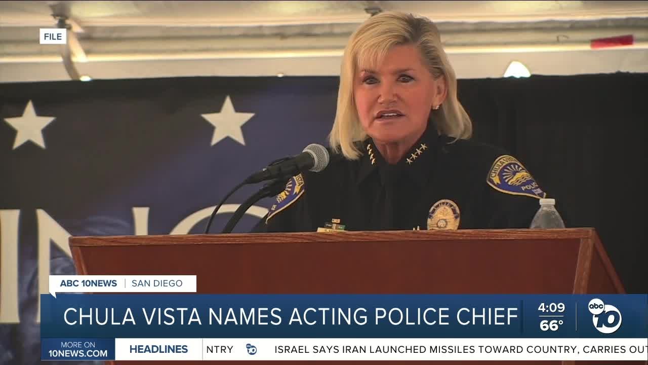 Chula Vista names acting police chief as Roxana Kennedy remains on medical leave