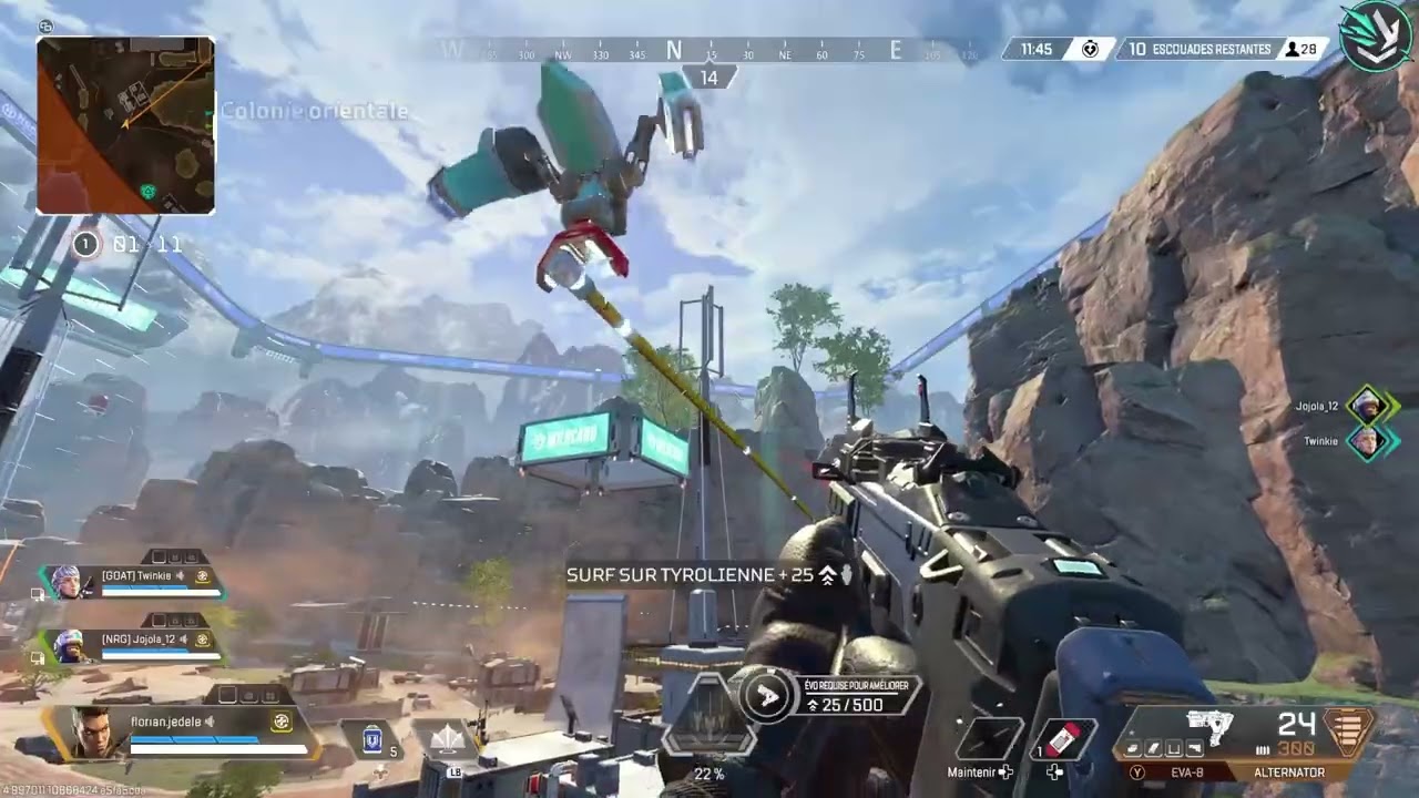 J'essaye apex legends
