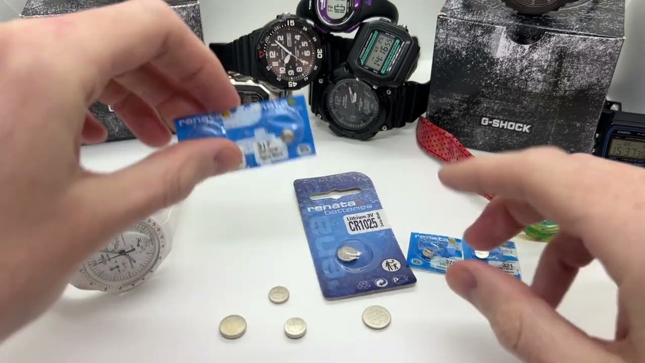 Get this Renata Watch Battery! They are the best! 371, 390, 317, 364, 379, AG10, CR 1025