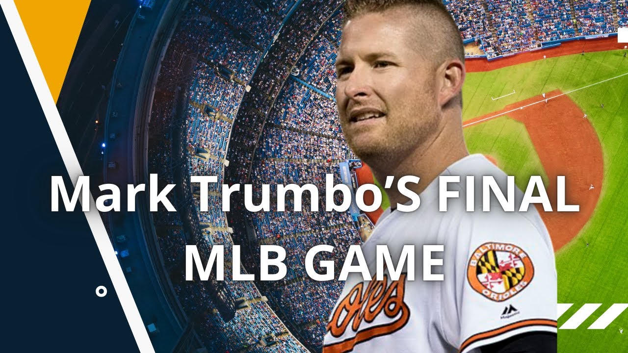 Mark Trumbo's Last MLB Game