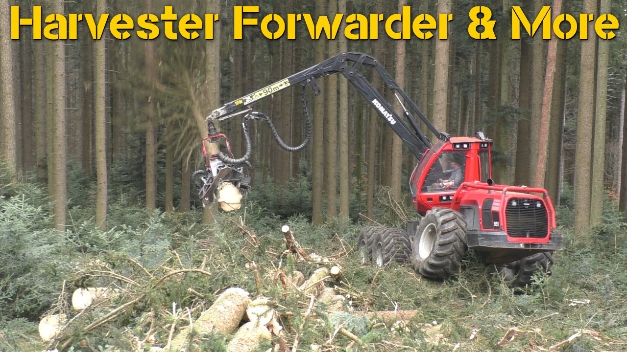 #Komatsuforest 951 & C144 | Powercutting