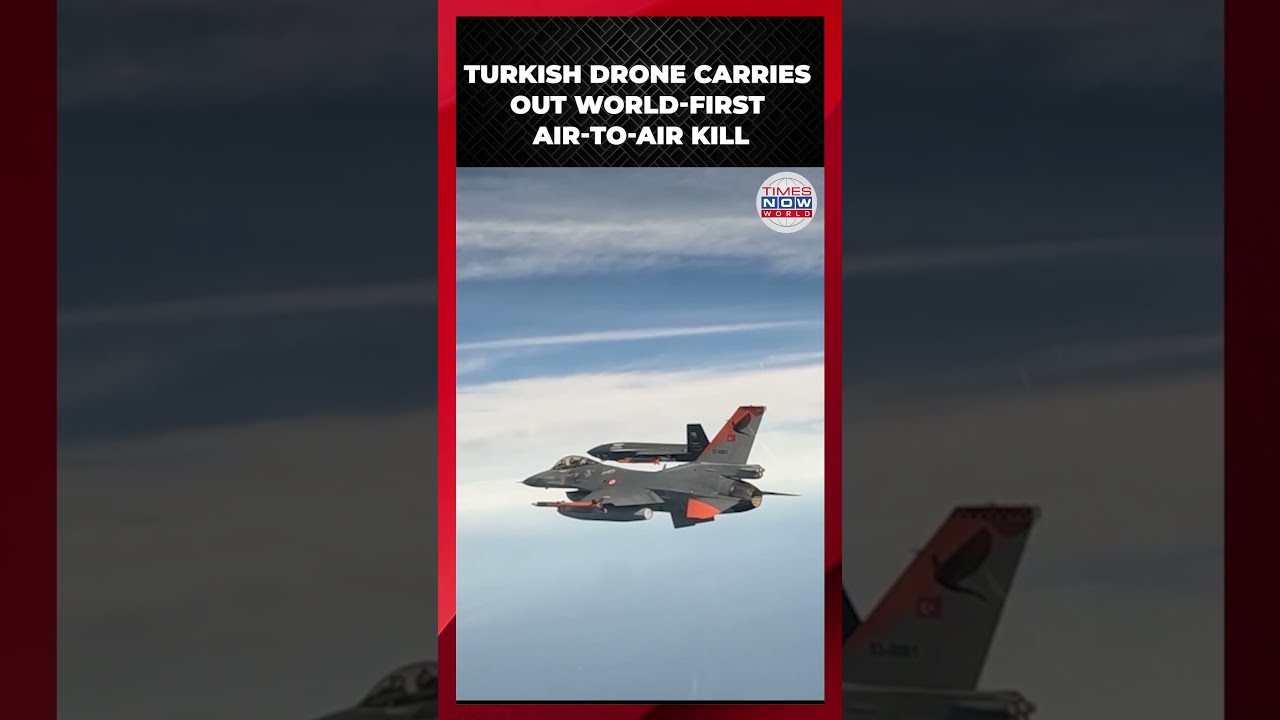 WATCH: Turkey's Kizilelma Drone Scores Historic Air-To-Air Victory Over Black Sea | Times Now World