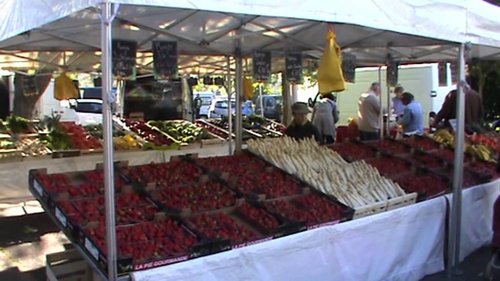 Visite du marché de Bayonne