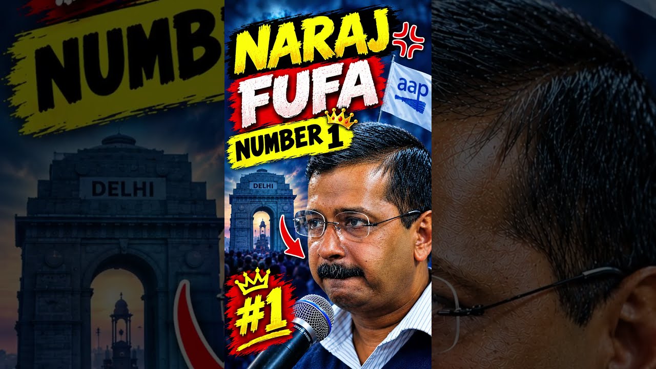 NARAZ FUFA NO.1 is ARVIND KEJRIWAL 😂