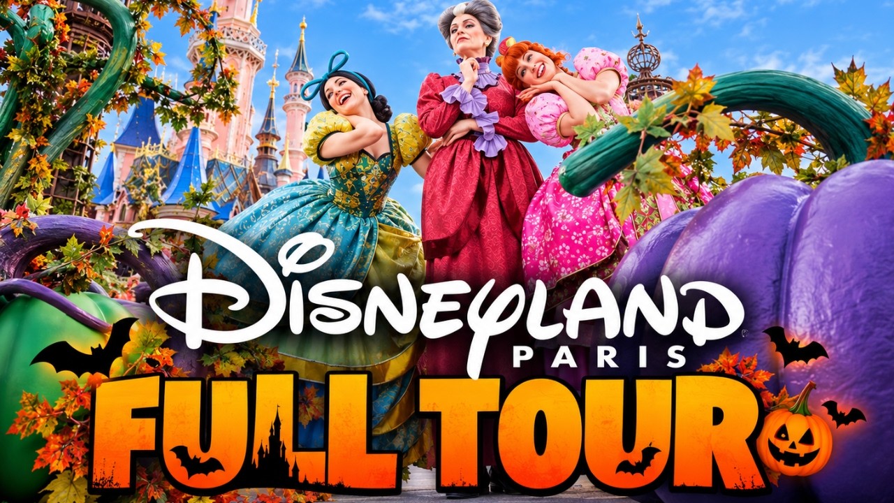 🎃 FULL Disneyland Paris Halloween Tour 2026 | Decorations, Characters & Magic