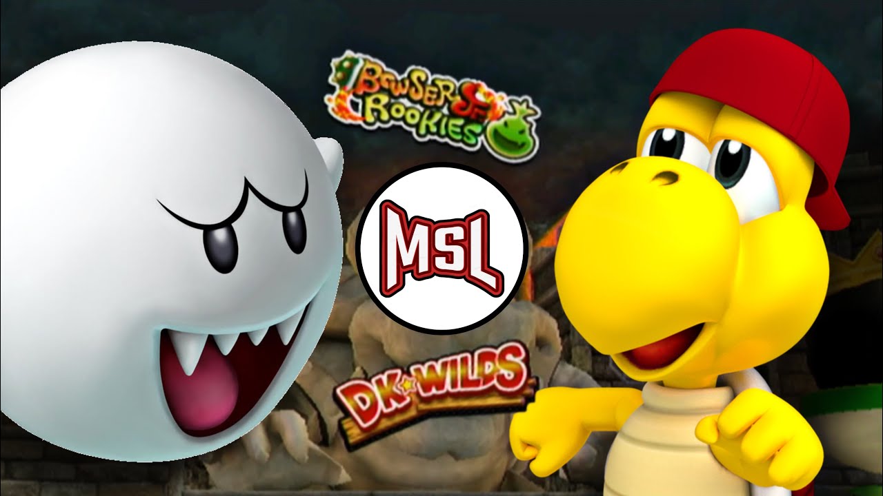 Завершилось решающее соперничество в лиге! Bowser Jr. Rookies против DK Wilds, 3-й матч | Mario S...