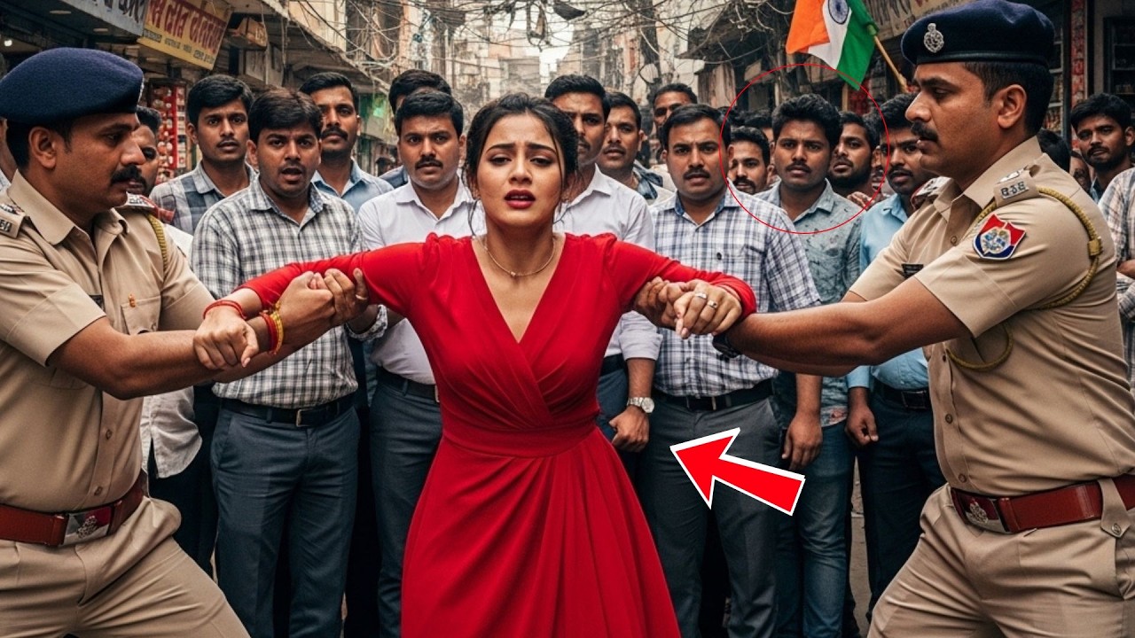 उसे कमजोर फेरीवाली समझा – ट्रैफिक पुलिस को उसकी असली पहचान का अंदाज़ा भी नहीं था