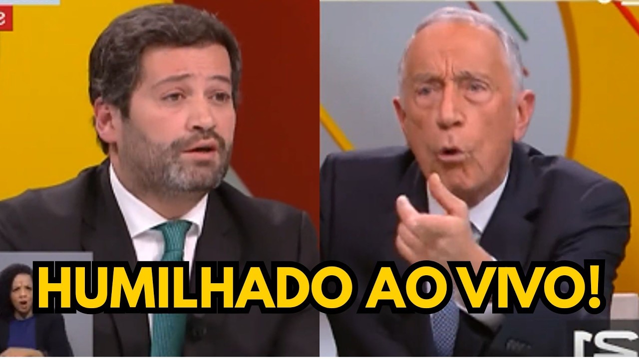 ANDRÉ VENTURA ENFRENTA MARCELO EM DEBATE HISTÓRICO!