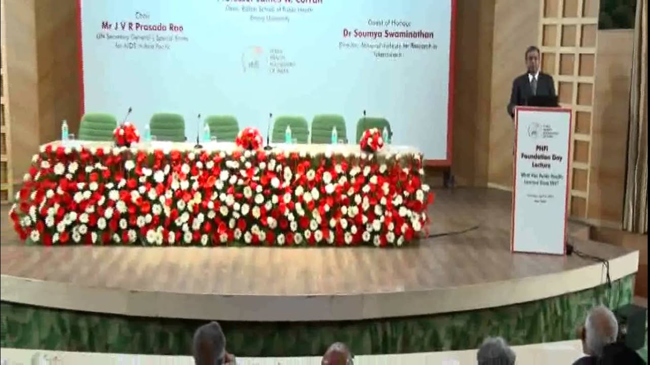 PHFI Foundation Day Lecture 2015 : Part 1
