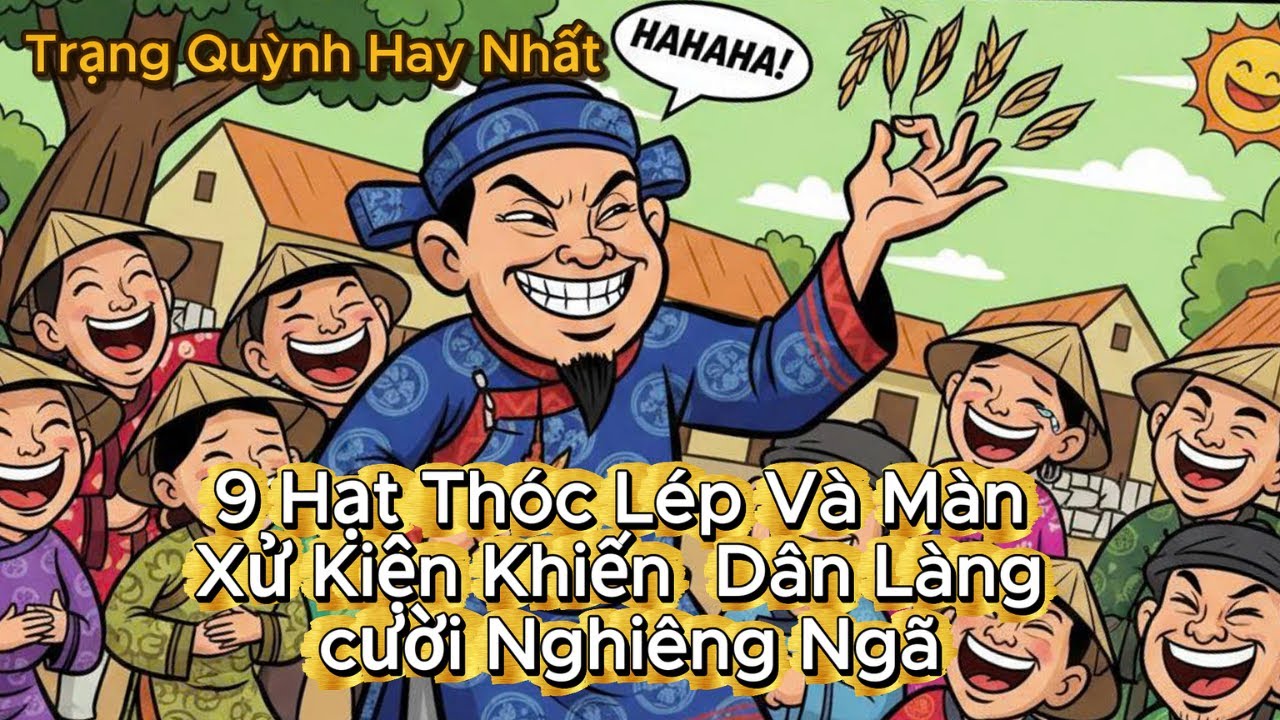 9 Hạt Thóc Lép | Trạng Quỳnh Xử Kiện Khiến Dân Làng Cười Nghiêng Ngả