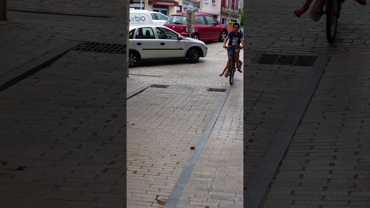 Chute &agrave; v&eacute;lo mais rien de casser ouf !!!