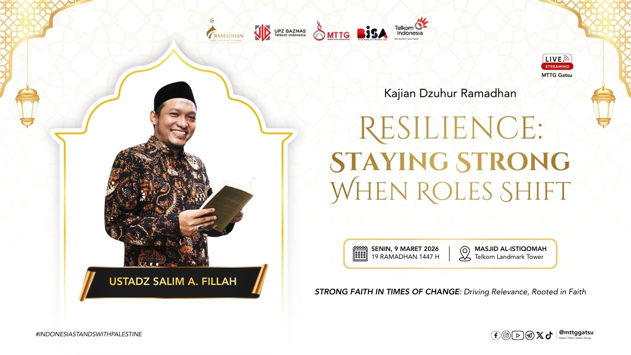 💻 [LIVE NOW]: KAJIAN DZUHUR RAMADHAN 👤 Bersama: USTADZ SALIM A. FILLAH حَفِظَهُ اللهُ تَعَالىَ