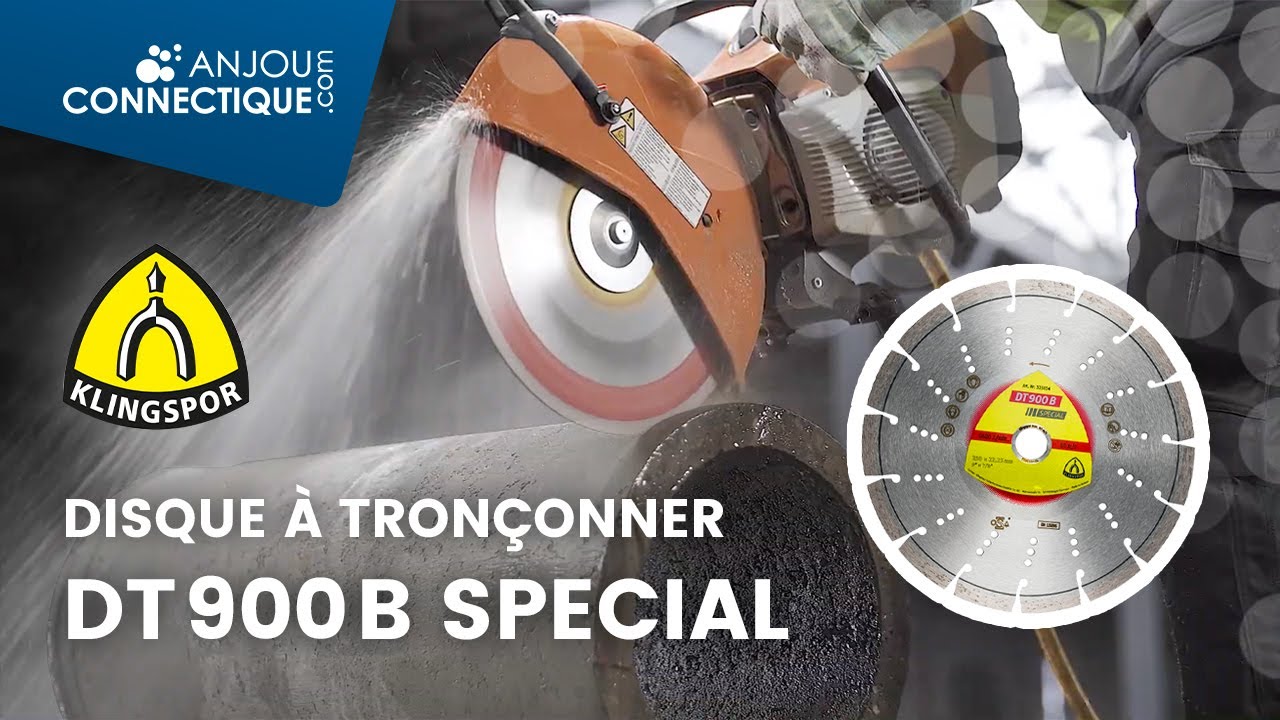 Disque &agrave; tron&ccedil;onner le b&eacute;ton - DT 900 B Special KLINGSPOR