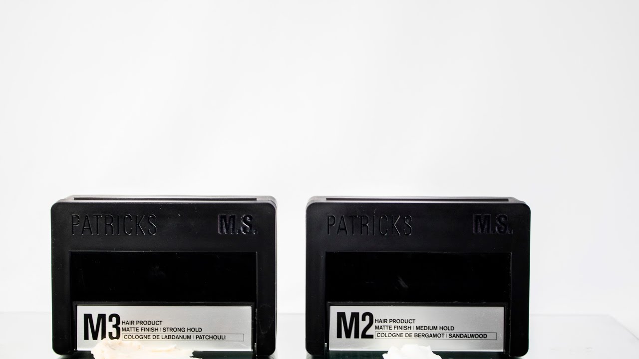 Men's hair 2017 I Patrick's M2 & M3 I Honest Hair Product Review