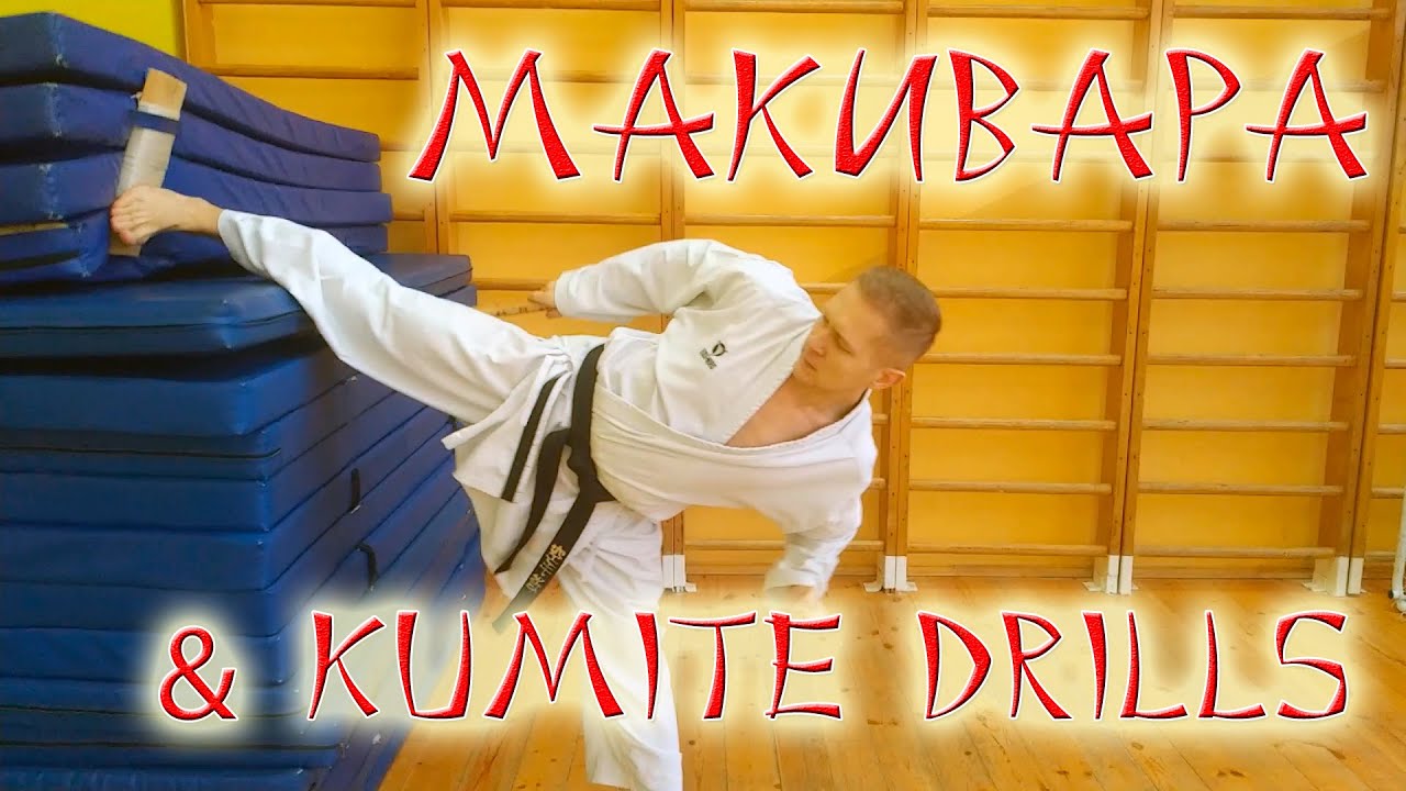 УПРАЖНЕНИЯ с МАКИВАРА | MAKIWARA | 巻藁 | Single kumite drills | УПРАЖНЕНИЯ для КУМИТЭ