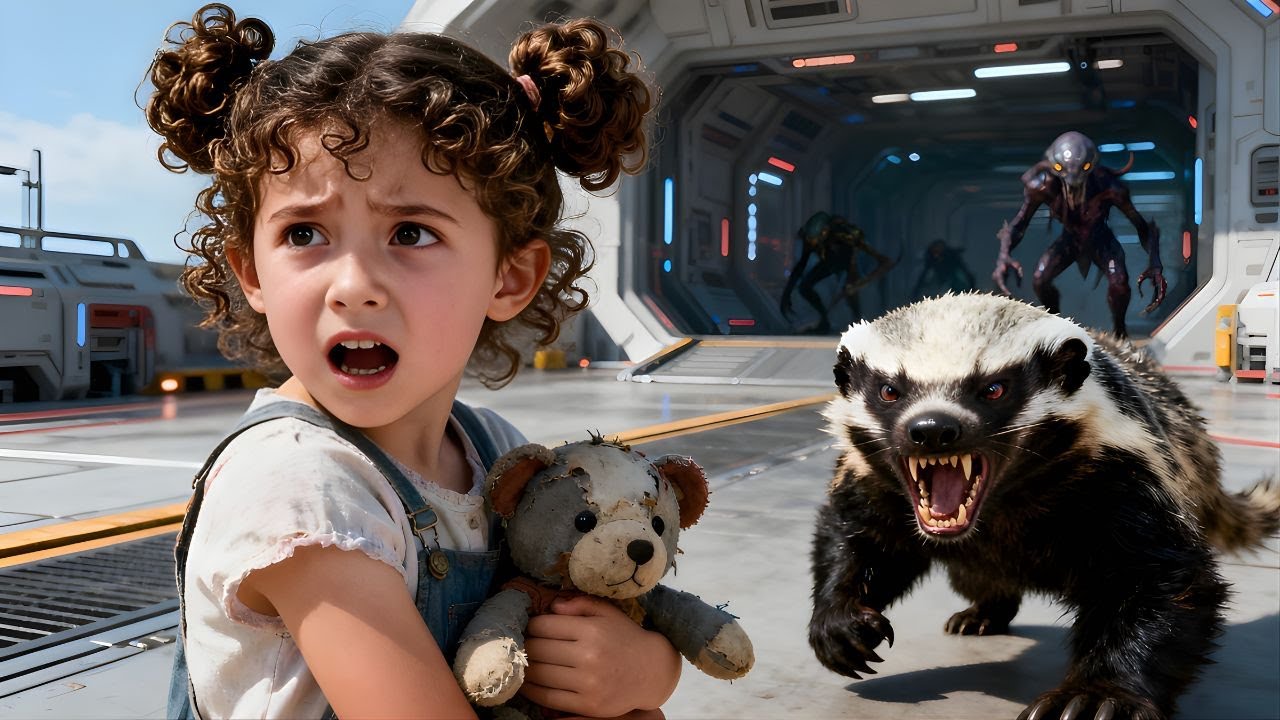 «Целью был человеческий ребёнок — пока не вмешался медоед и не уничтожил хищников!»