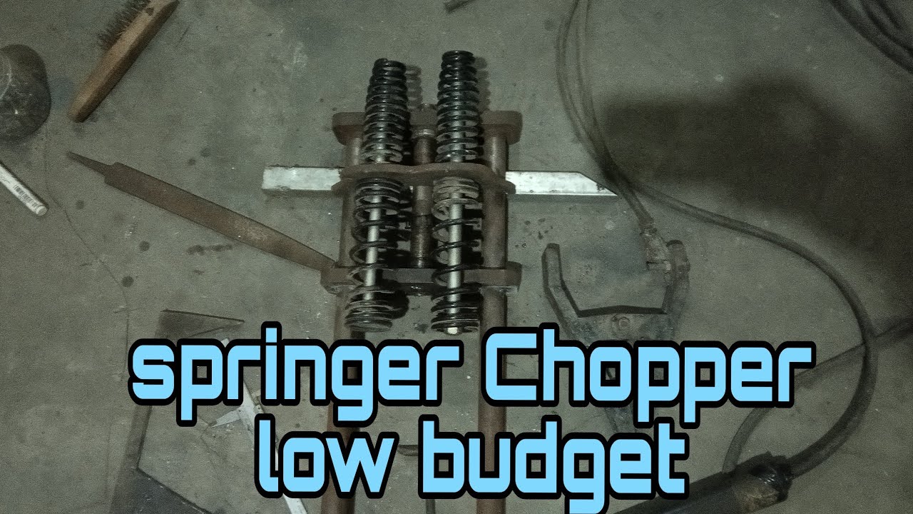 How to make springer Chopper low budget | cara membuat springer Chopper minim budget | part 1