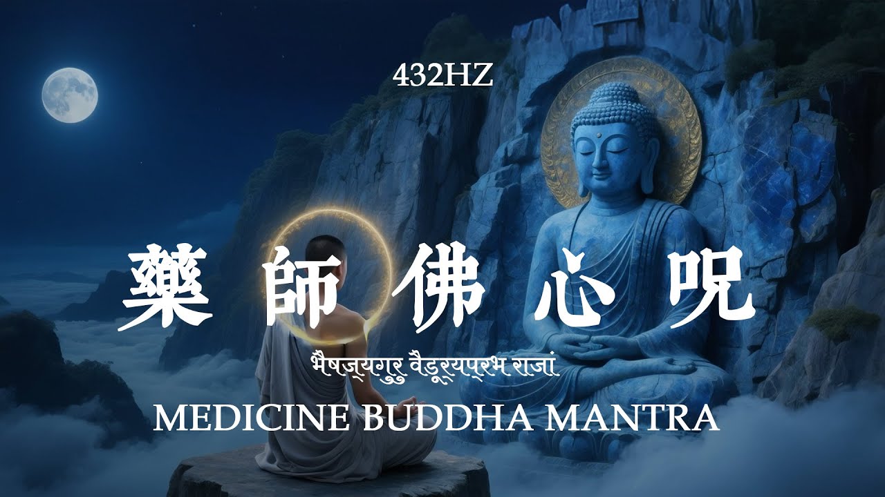 1HR 432hz療愈一切苦疾病的光明神咒 | mantra heals all illnesses【432hz Medicine Buddha Mantra | #藥師佛 心咒】#薬師如来
